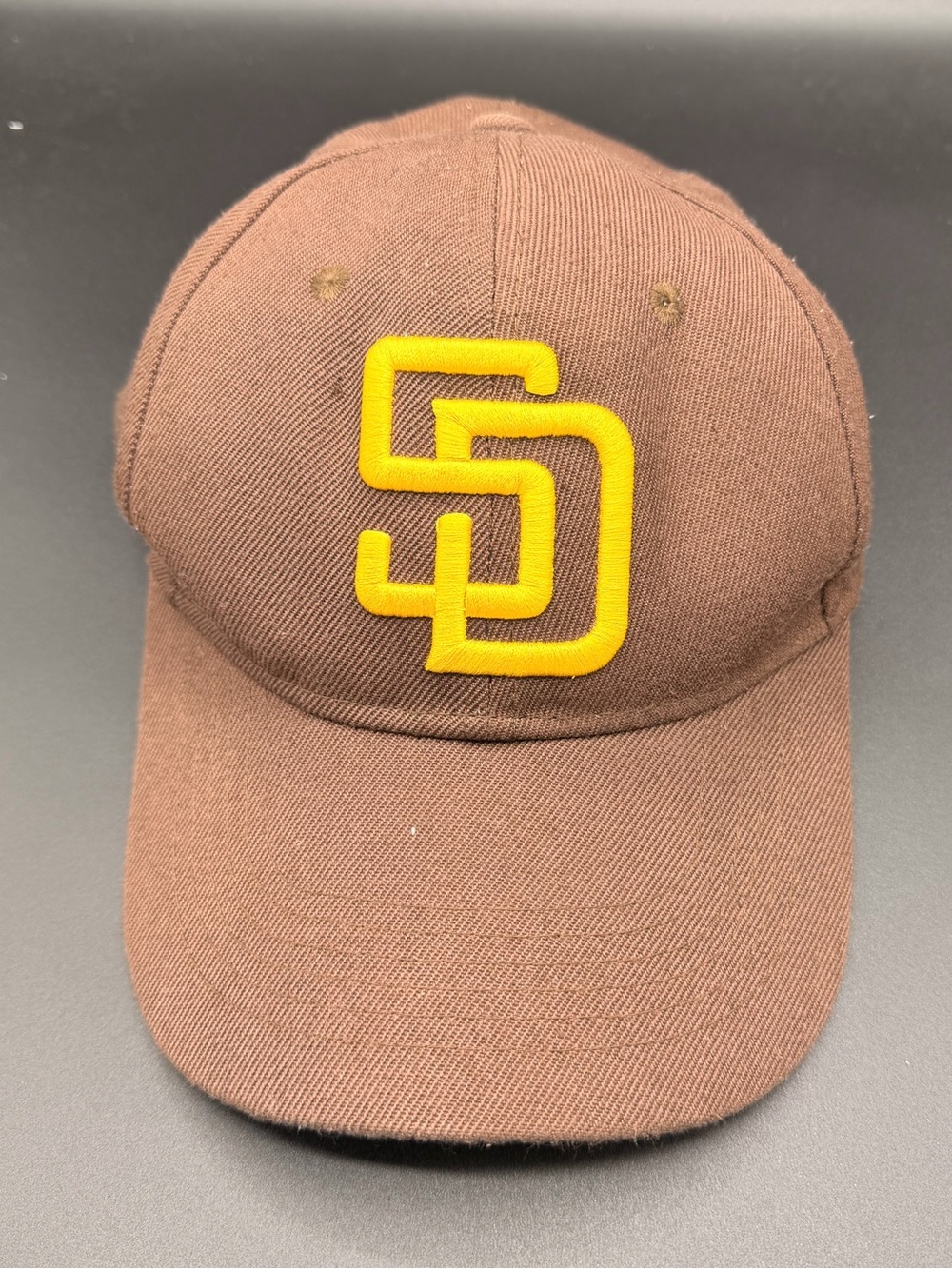 New Era Brown Cap with Yellow SD Logo